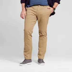 Men's Big & Tall Every Wear Slim Fit Chino Pants - Goodfellow & Co Sculptural Tan 36x36: Midweight Twill, Stretch Fabric