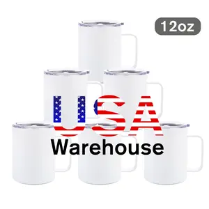 25pcs 12oz sublimation outdoor stainless steel mug