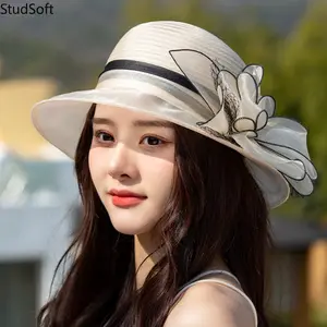 2026 Spring/Summer New Style Hat for Mothers, Outdoor Sun Hat, UV Protection, Elegant and Stylish, Sunshade Hat for Women