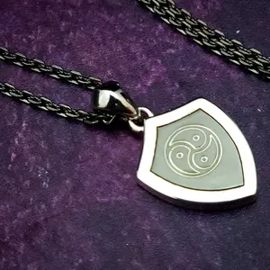 BDSM TRISKELION Shield Necklace (Only Three Left)