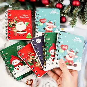 8/16-piece Christmas series set, 4/8 sets of ten-in-one ballpoint pens and 4/8 sets of mini Christmas notebooks. Suitable as Christmas gifts, holiday gifts and office gifts. Stationery Set Coloring Supplies Art Marker Set Learning Materials