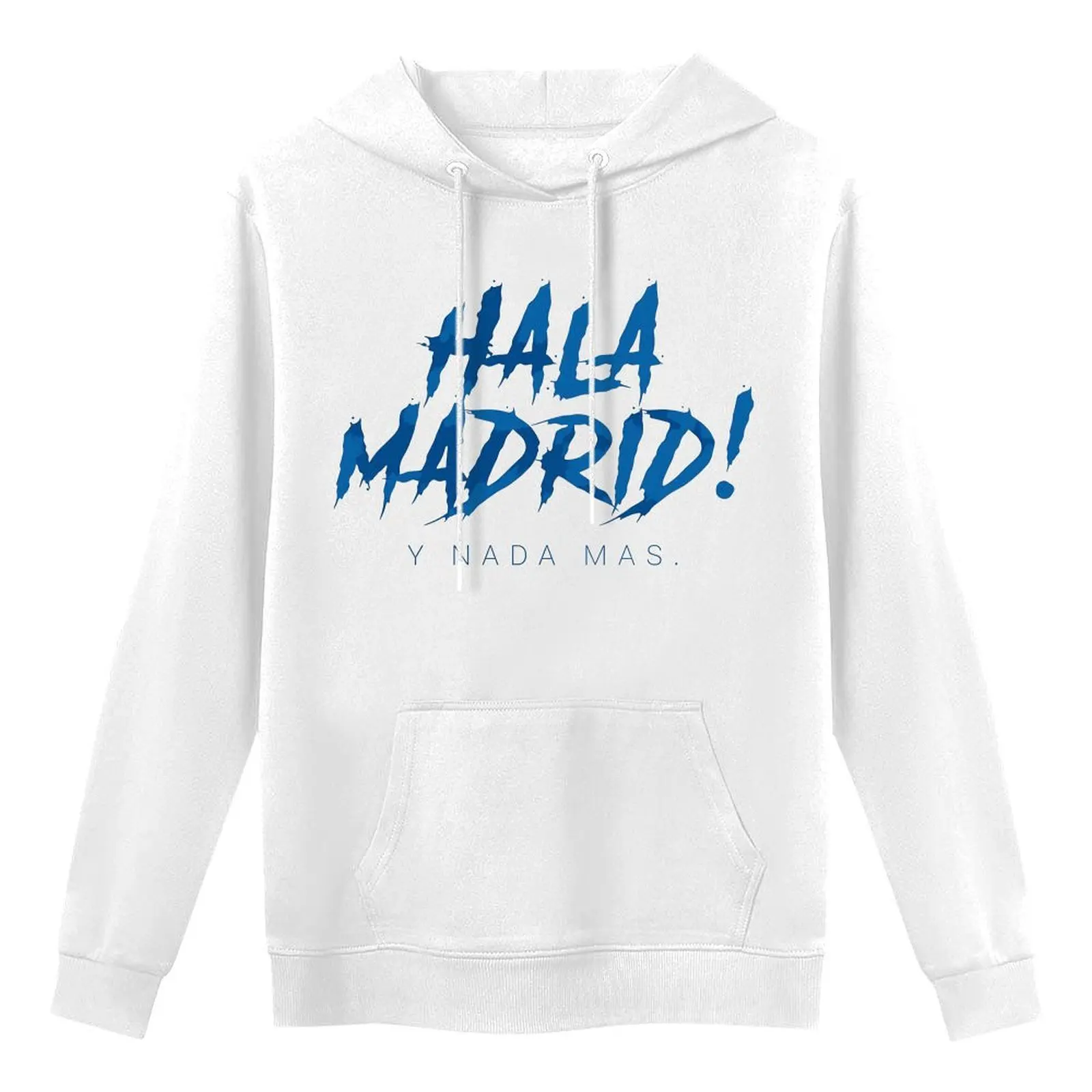 Top Comfortable Women's Casual Lined Hoodie - Warm Autumn Winter Pullover with Bold Letter Print, HALA MADRID! Christmas gifts, holiday gifts, birthday gifts, fashionable and comfortable, unisex