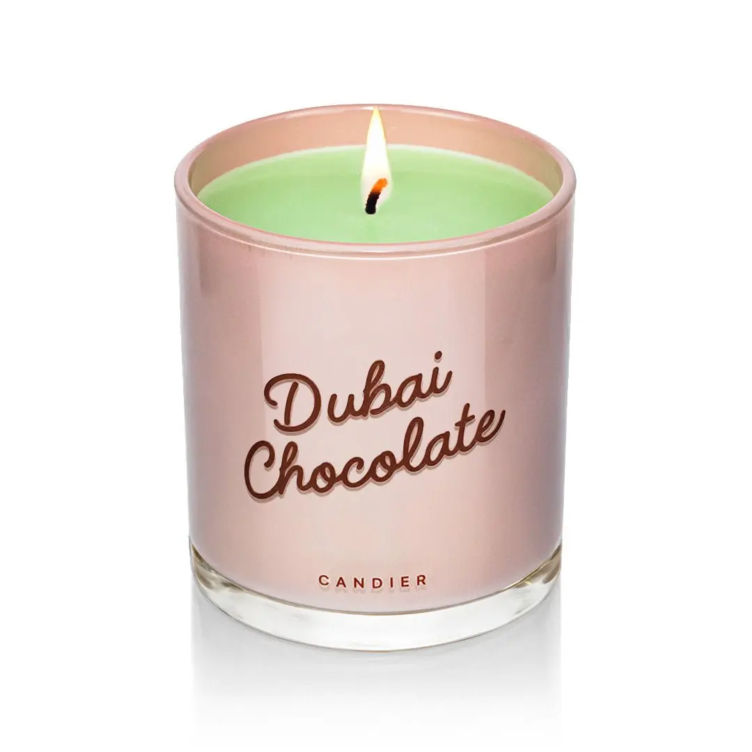 Dubai Chocolate Candle