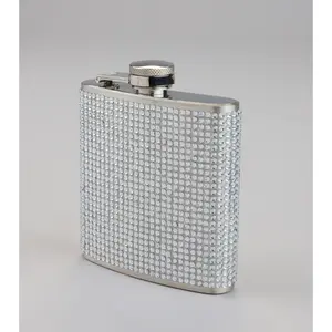 Sip in Sparkle Rhinestone Flask
