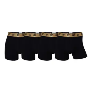 CR7 Men's 4-Pack Cotton Blend Trunks