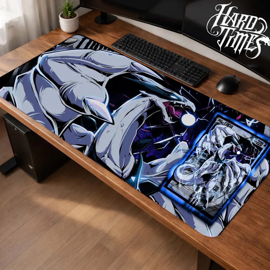 Lugia PKM Gaming Mouse Pad Personal, Custome, Anime Desk Mat Extended Keyboard Pad Waterproof Non Slip Rubber Base Large Mousepad for PC Gamer Setup Desk Accessories 40x21 Inch,Office Gifts, Decor desktop