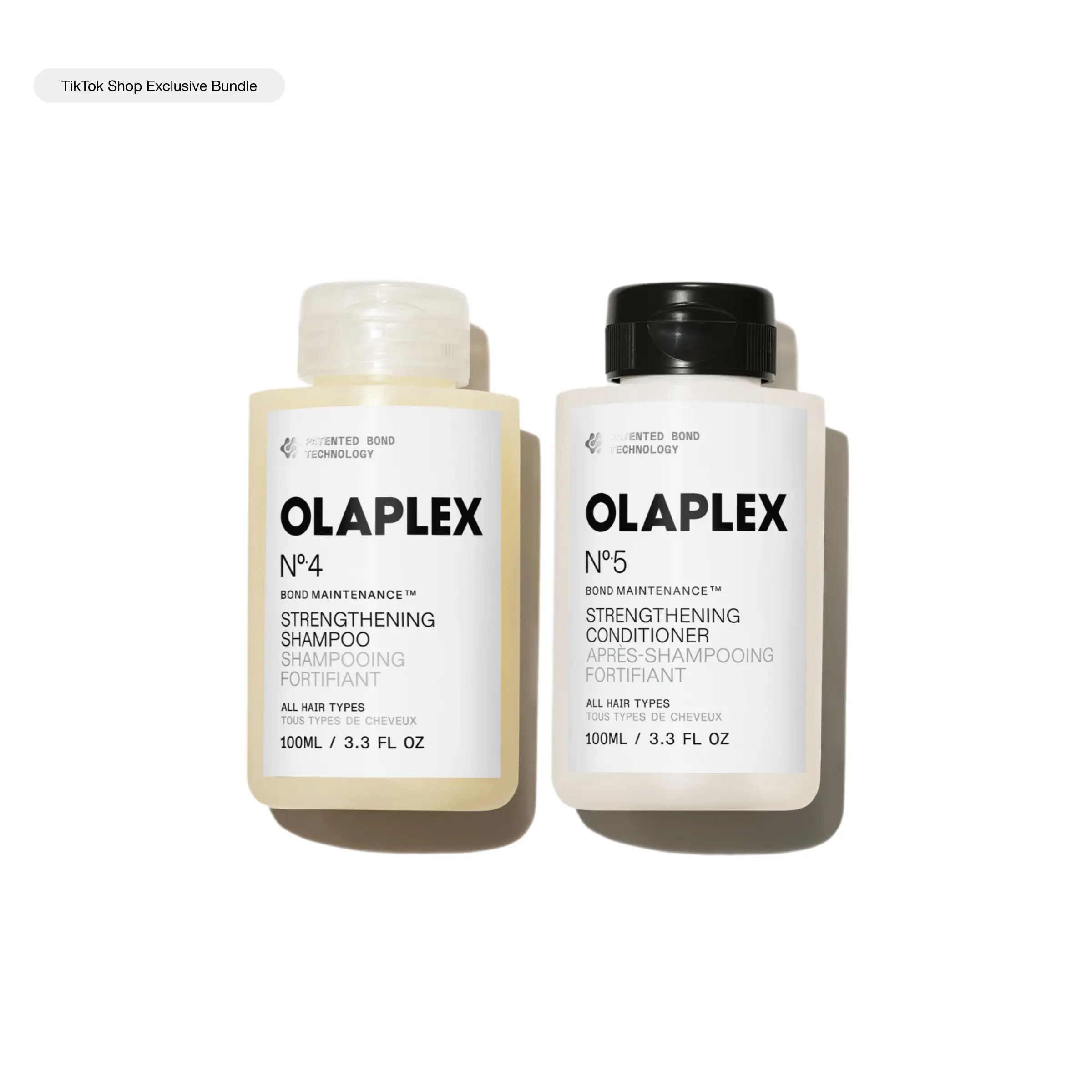 OLAPLEX Wash Day Essentials Trial Set - Sulfate-Free, Vegan, Concentrated, High-Lather Shampoo & Conditioner to Hydrate, Moisturize, Smooth & Strengthen