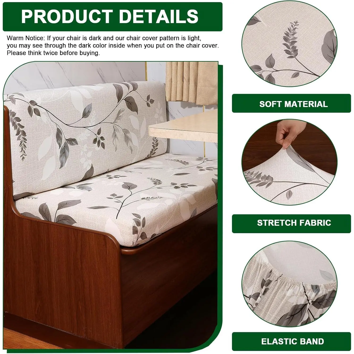 CRFATOP 2 Sets RV Dinette Cushion Covers Printed Camper Cushion Slipcover Stretch 2 Seat Sofa Chair Cover Furniture Protector for RV Camper Car Bench 2 Backrest Covers & 2 Bench Covers,01 CRFATOP 2 Sets RV Dinette Cushion Covers Printed Camper Cushion Slipcover Stretch 2 Seat Sofa Chair Cover Furniture Protector for RV Camper Car Bench 2 Backrest Covers & 2 Bench Covers,01