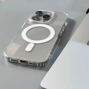 Luxury PC Transparent Protective Case Cover For iPhone 13mini 12mini 16 15 14 13 12 11 Pro Max 7 8 SE2 SE3 7 8 Plus XR X XS Max Case Protector