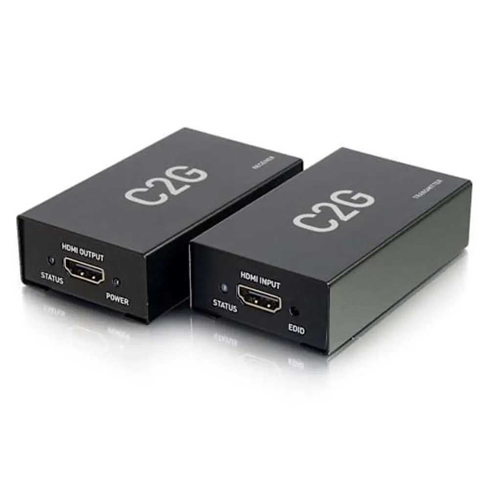 CG60180 HDMI Over Cat5/6 Extender for Computers & Office Equipment - Works with HDMI Source, Extends Signal Up to 164ft (50m)