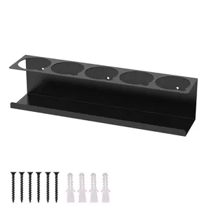 Spray Bottle Holder Metal Aerosol Can Wall Mount Paint Bottle Organizer for Garage Shop Home