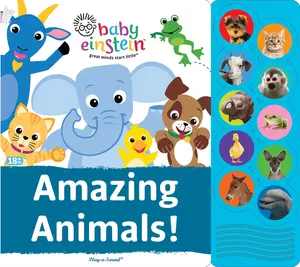 USED-Baby Einstein: Amazing Animals! Sound Book: - [With Battery] by Pi Kids (Board book)