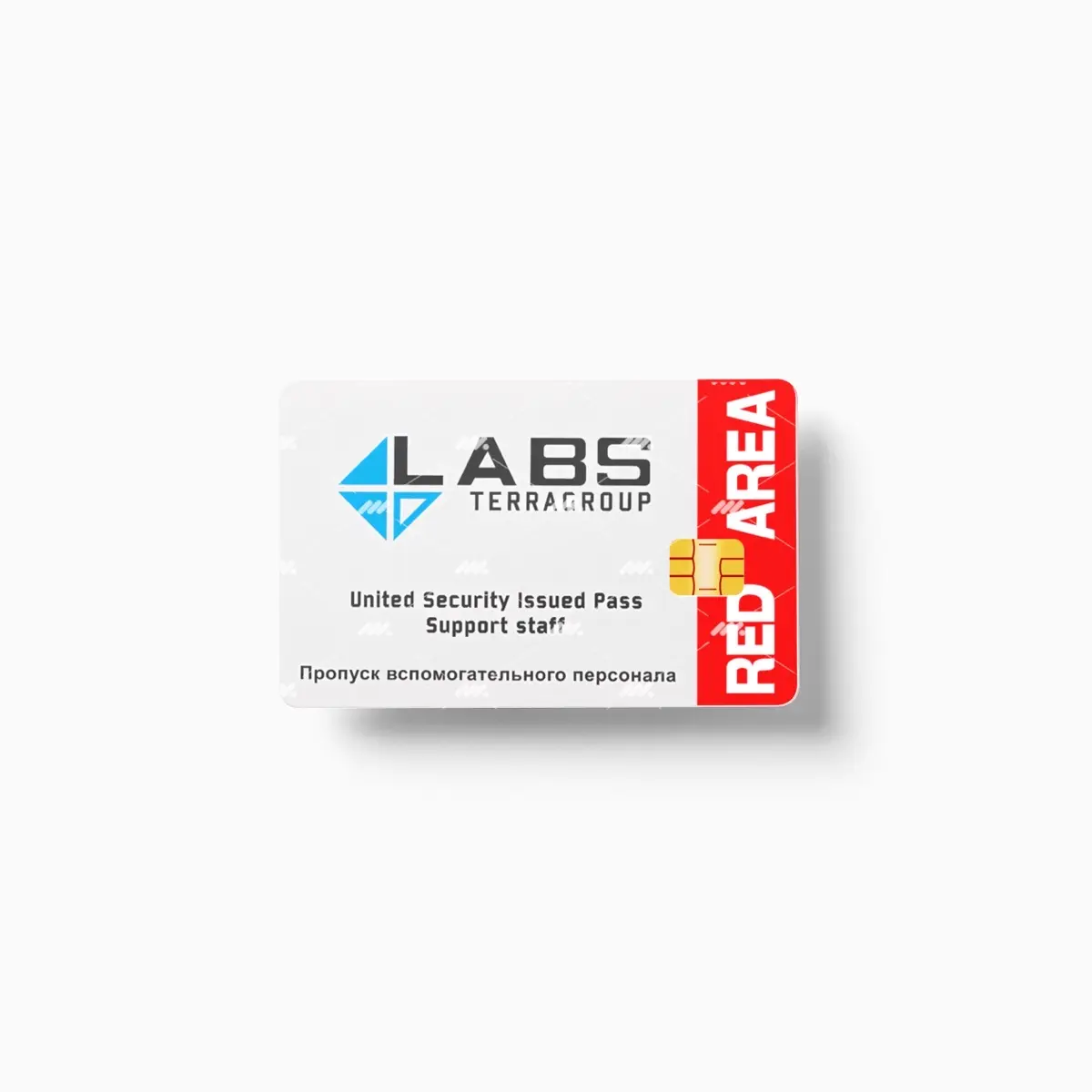 Red area Escape from tarcov Terra group  style credit card skin sticker for debit credit ebt