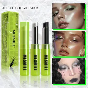 1pc Shining Highlighter Stick for Natural Glow and Facial Enhancement, Delicate Glitter for Long-Lasting Face Makeup, Easy to Apply, Ideal for Festival and Daily Use