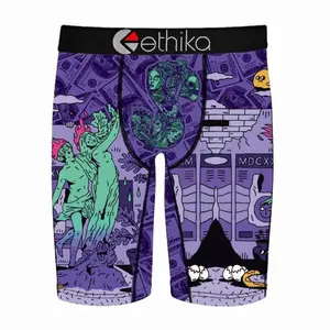 Men's Purple Money Boxer Briefs