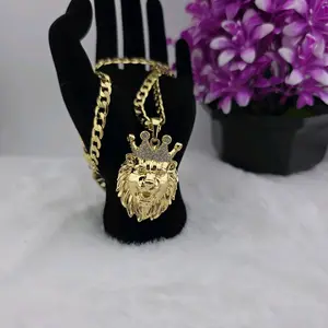 cadena 14k xuping oro laminado