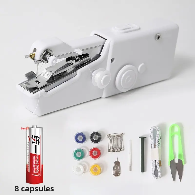 Handheld Electric Sewing Machine Multifunctional Portable Mini Simple DIY Hemming Manual Tailoring Handheld Electric Sewing Machine Multifunctional Portable Mini Simple DIY Hemming Manual Tailoring