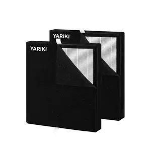 P280/P260 Replacement Filter – H13 True HEPA + Activated Carbon, 3-in-1 Washable Filter, Effectively Removes Pet Hair & Odors, Pet-Friendly Design, Reduces Allergens & Eliminates Odors（2 Pack）