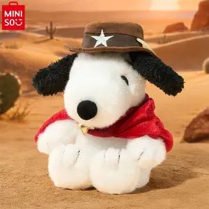 MINISO Snoopy Western Cowboy Series Plushie Soft Material Cute IP Merch Stuffed Toy Home & Office Decor Collection and Gifting Ideal for Fans #Summervibes