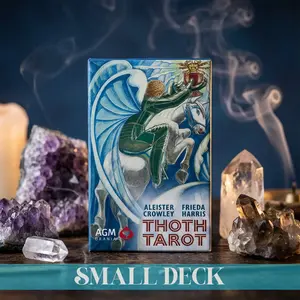 Crowley Thoth Tarot (Small Deck Edition): 78 Tarot Card Deck & instructions booklet