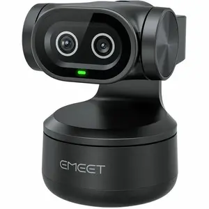 EMEET Pixy Dual-Lens 4K PTZ Webcam with Gesture Control and Auto Tracking