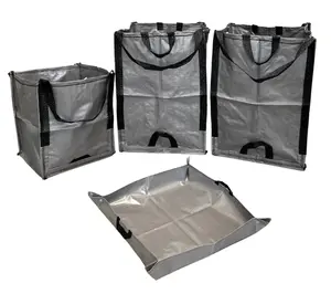 DuraSack 4-pc Heavy Duty All-Purpose Totes Bags & Mat