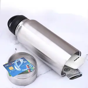 750ml Water Diversion Bottle, Portable Water Bottle, Secret Pill Storage Organizer, Safe Hidden Spot for Storing Money Suitable for Outdoor Use, Perfect Gift Idea