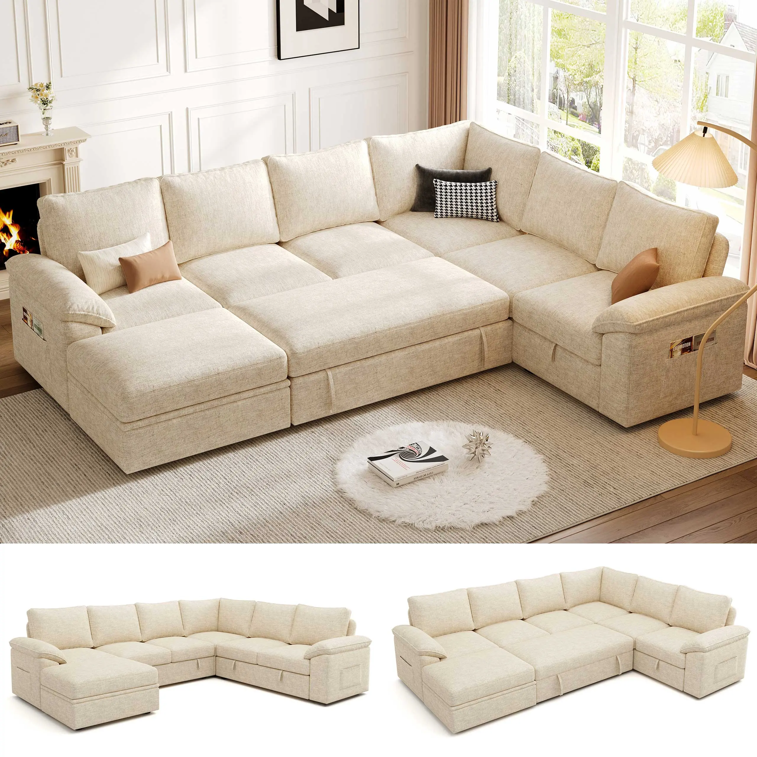 Beige-7Seats