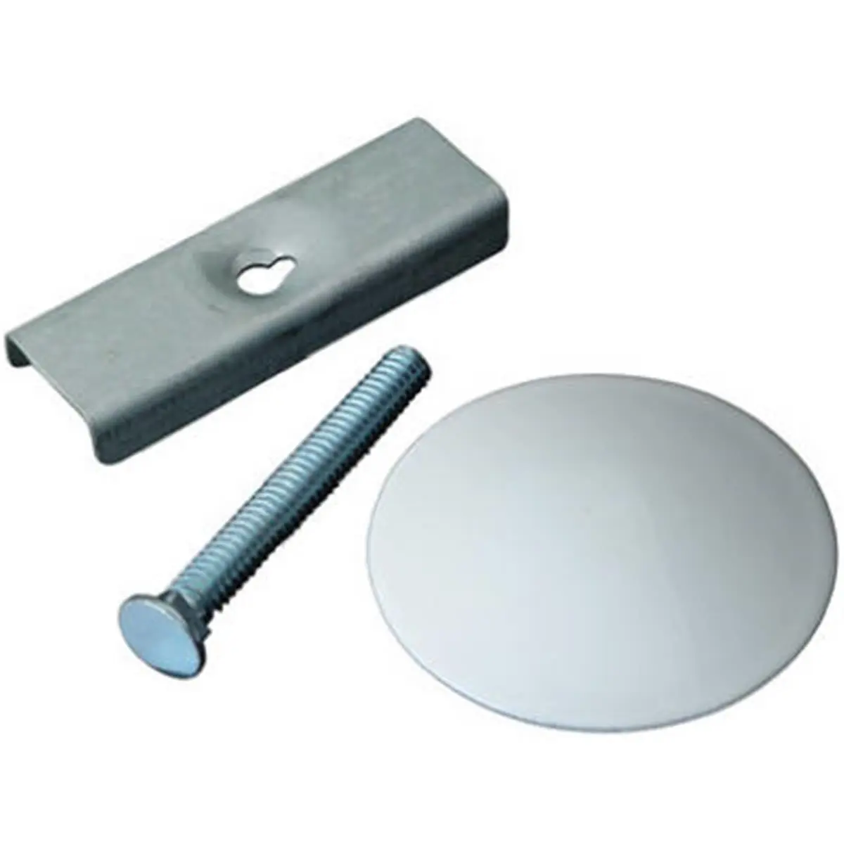 Plumb Shop Div Brasscraft  Master Plumber White Sink Hole Cover, Powder Coating, Sink Cover