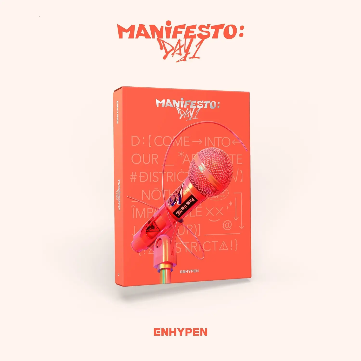 ENHYPEN - MANIFESTO : DAY 1 [D Ver.]  [COMPACT DISC - CD] Postcard, Photo Book, Photos, Poster, Stickers