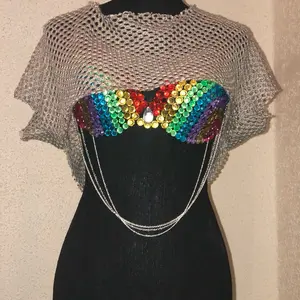 Rhinestone Bra