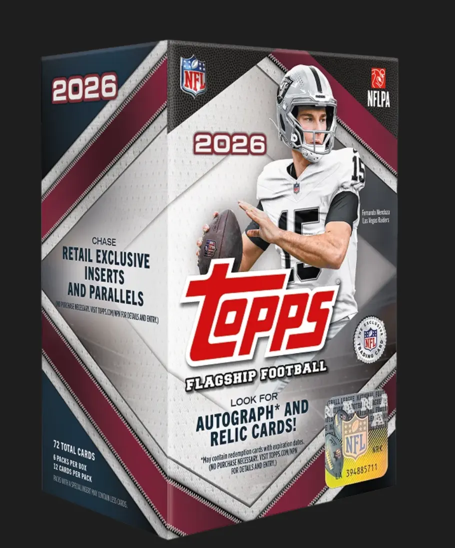 2026 Topps Flagship Football Blaster / Value Box 2026 Topps Flagship Football Blaster / Value Box
