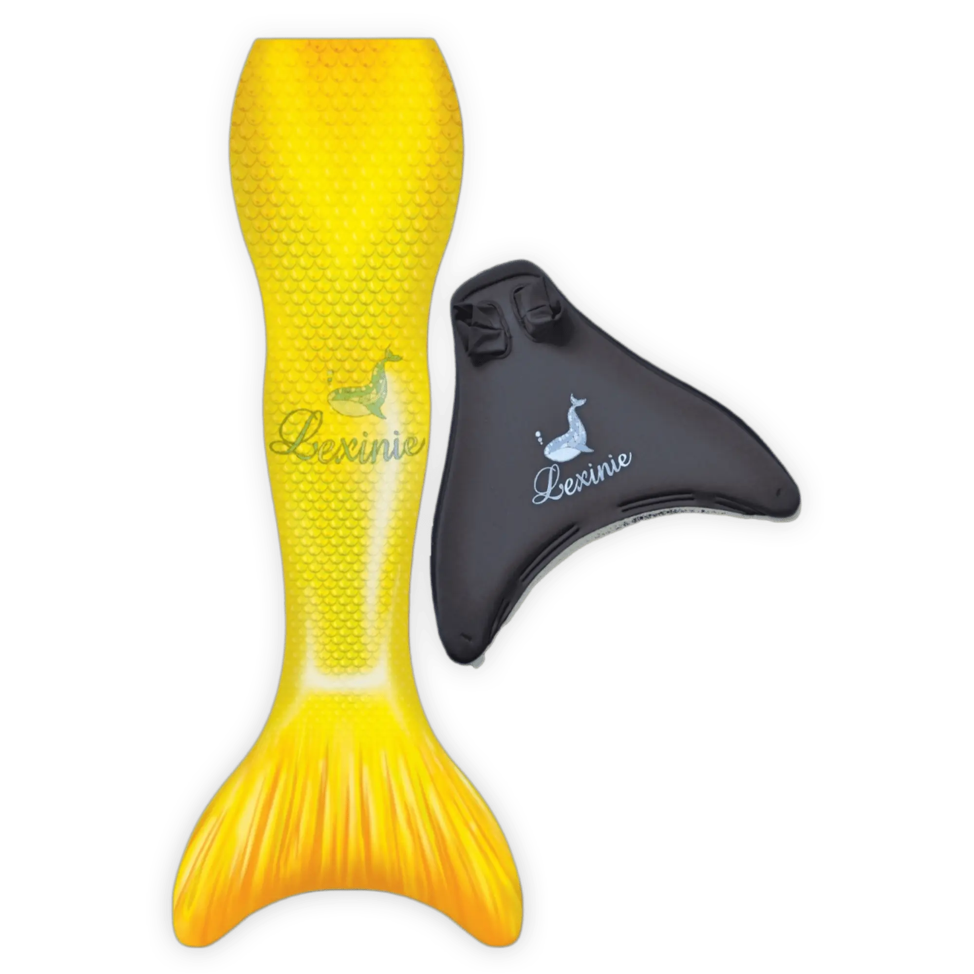 Yellow Tang Mermaid Tail Set