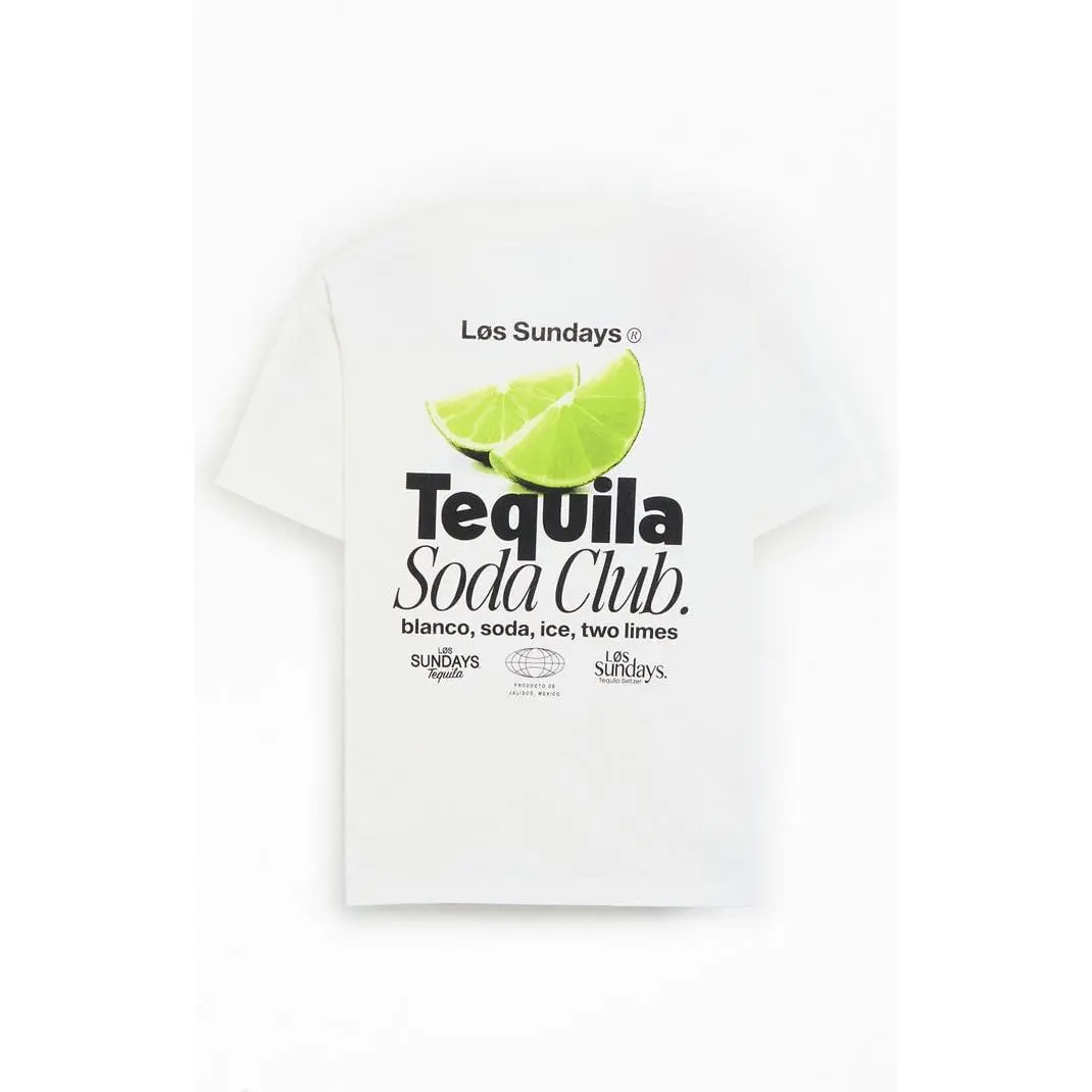 Los Sundays Men's The Tequila Soda Club T-Shirt - Multicolor