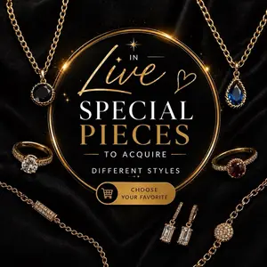 Selección de Live / Live Selection: 18K Gold Plated Jewelry