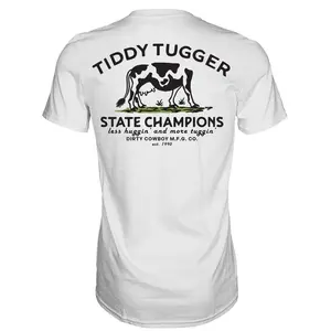 TIDDY TUGGER 1990 STATE CHAMPIONS Men's Sports Apparel T-Shirt, Funny Meme Top