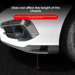 Suitable for legal modification of the 10th generation Civic, front spoiler, front bumper corner guards, decorative exterior modification kit