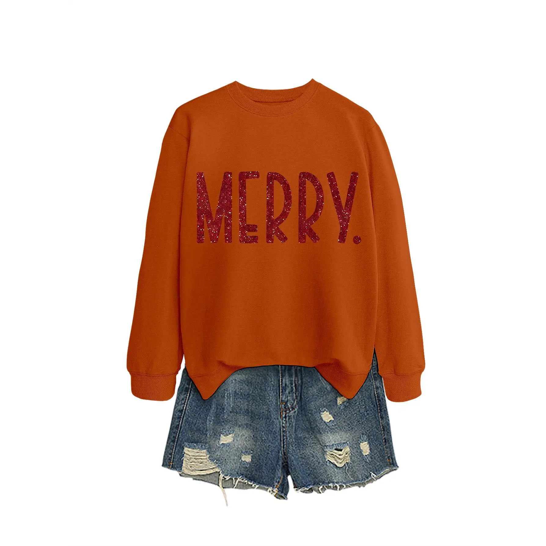 Jiaoorange sweatshirt (color picture)