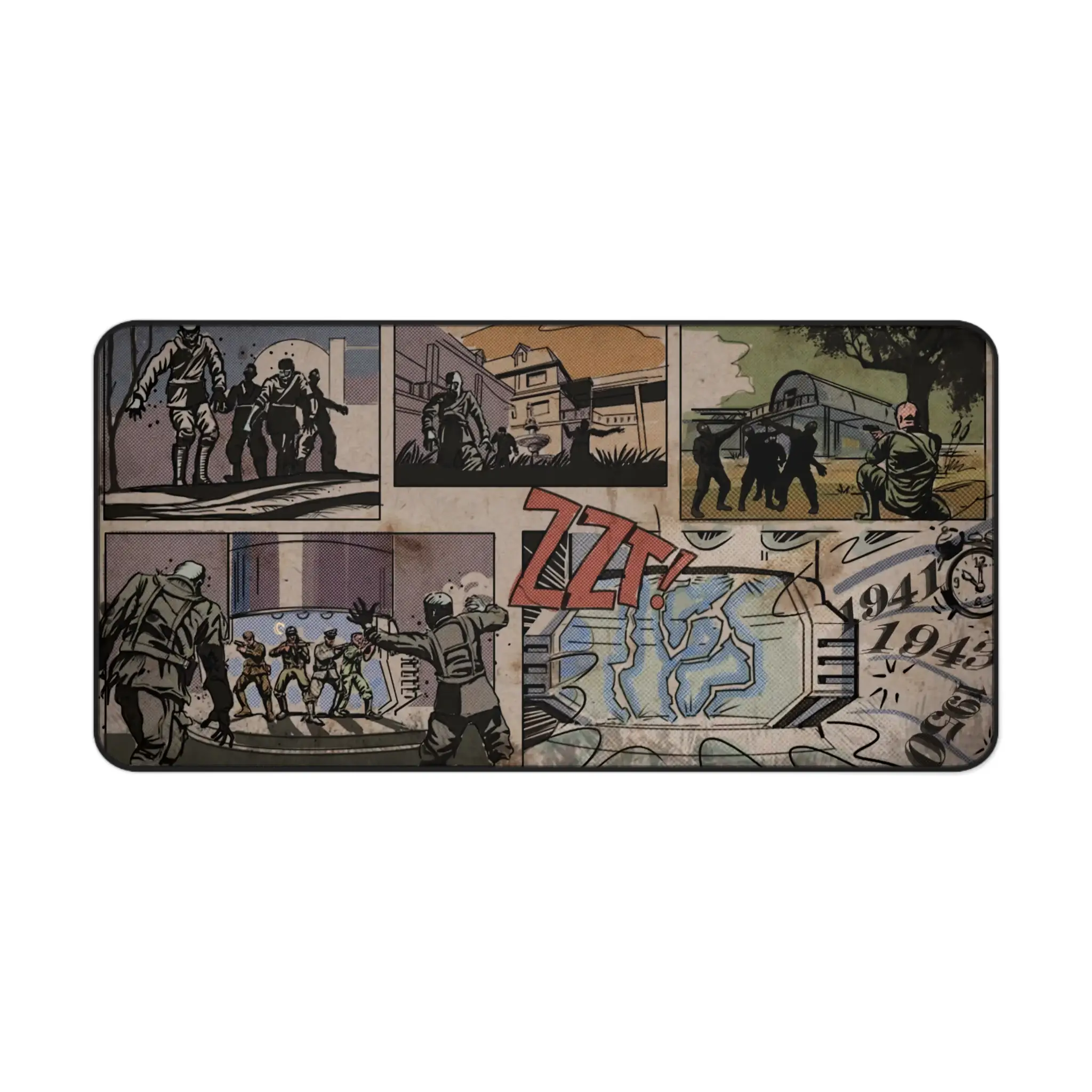 Zombies Desk Mats – Black Ops-Inspired Loading Screens (Kino, Origins, Tranzit, Ascension) – Black Ops-Inspired Loading Screen Design, Gaming Items