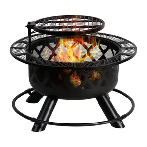 Four Seasons Courtyard Wood Burning Outdoor Fire Pit Backyard Patio Fireplace Four Seasons Courtyard Wood Burning Outdoor Fire Pit Backyard Patio Fireplace