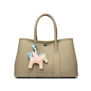 A129-Horse Charm Decor Garden Tote Bag 2 Colors
