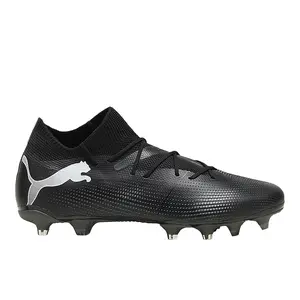 PUMA Mens Future 7 Match Soccer Cleats Firm Ground - Black