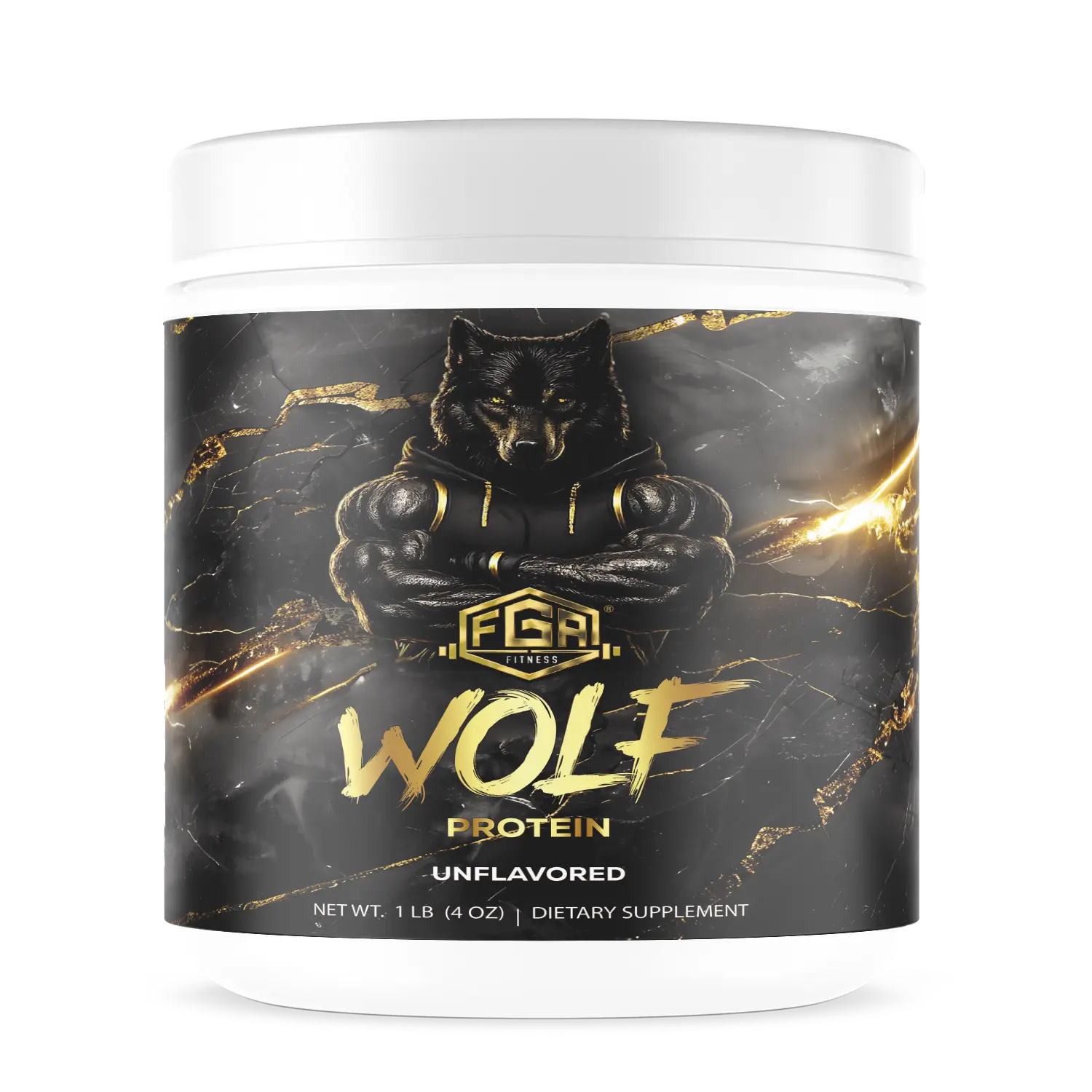 FGA Wolf - Whey Isolate Unflavored Protein