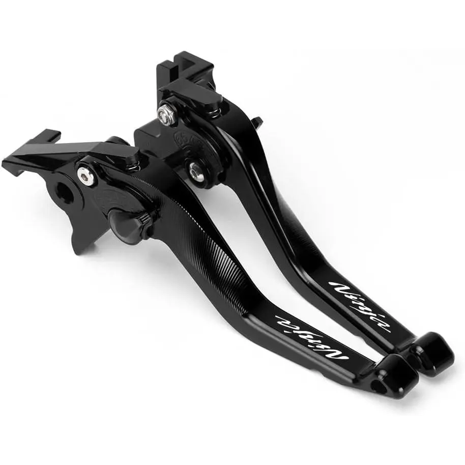Motorcycle Short Brake Clutch Levers Compatible with K.awasaki Ninja ZX10R ZX10RR 2025 2024 2023 2016-2022| Front Shorter Levers Handles ZX 10 10RR ZX-10R ZX-10RR Accessories (Black)