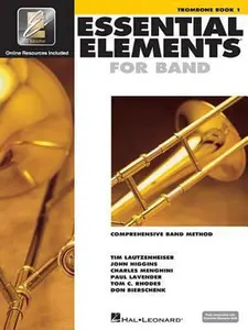 USED-Essential Elements for Band - Trombone Book 1 with Eei (Book/Online Audio) by Hal Leonard Corp. (Paperback)