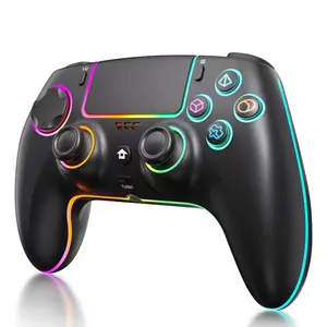 Wireless Hall PS5/PRO No Stick Drift Controller for PS5, PC, Mac, Steam Deck & Mobile - Bluetooth 5.0 Gamepad with Hall Effect Sticks, Touchpad, 6-Axis Gyro, Turbo,3.5mm Jack & Charging Cable