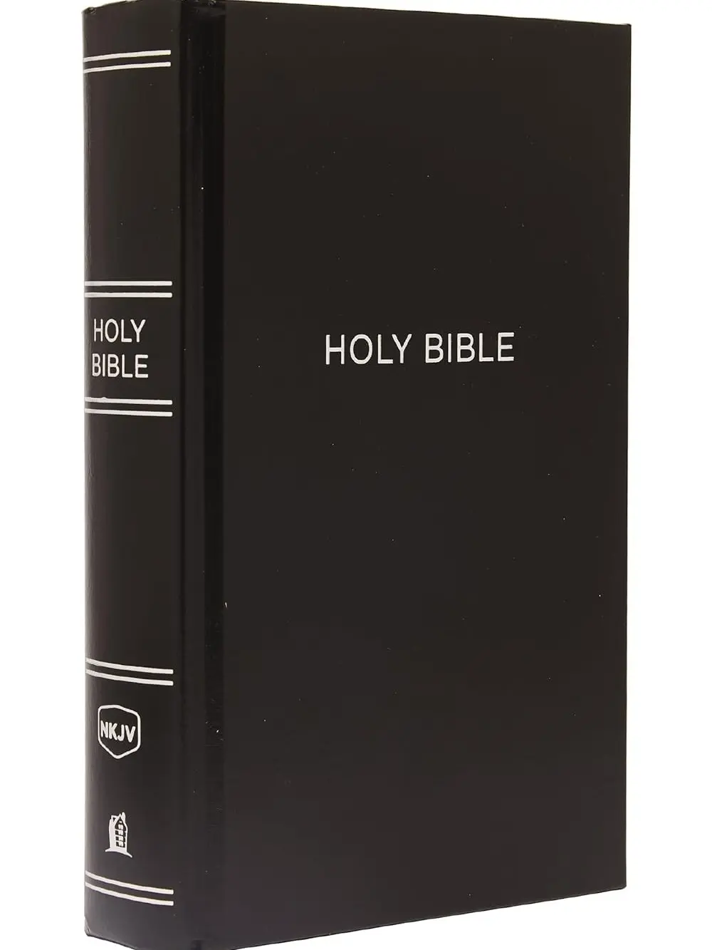 NKJV, Pew Bible, Large Print, Hardcover, Black, Red Letter, Comfort Print: Holy Bible, New King James