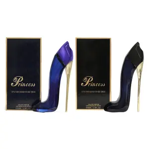 Bundle of Princess High Heels Black and High Heels Blue Spray Perfume for Women Eau de Parfum 85ml – Sweet Floral Vanilla Fragrance