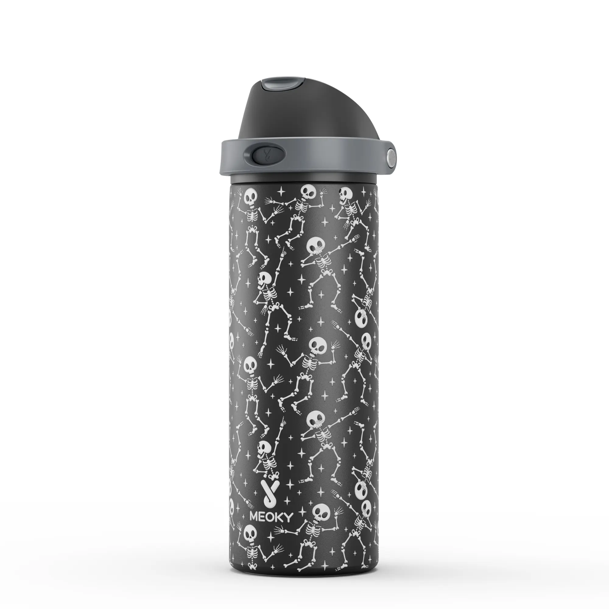 Black skull skeleton