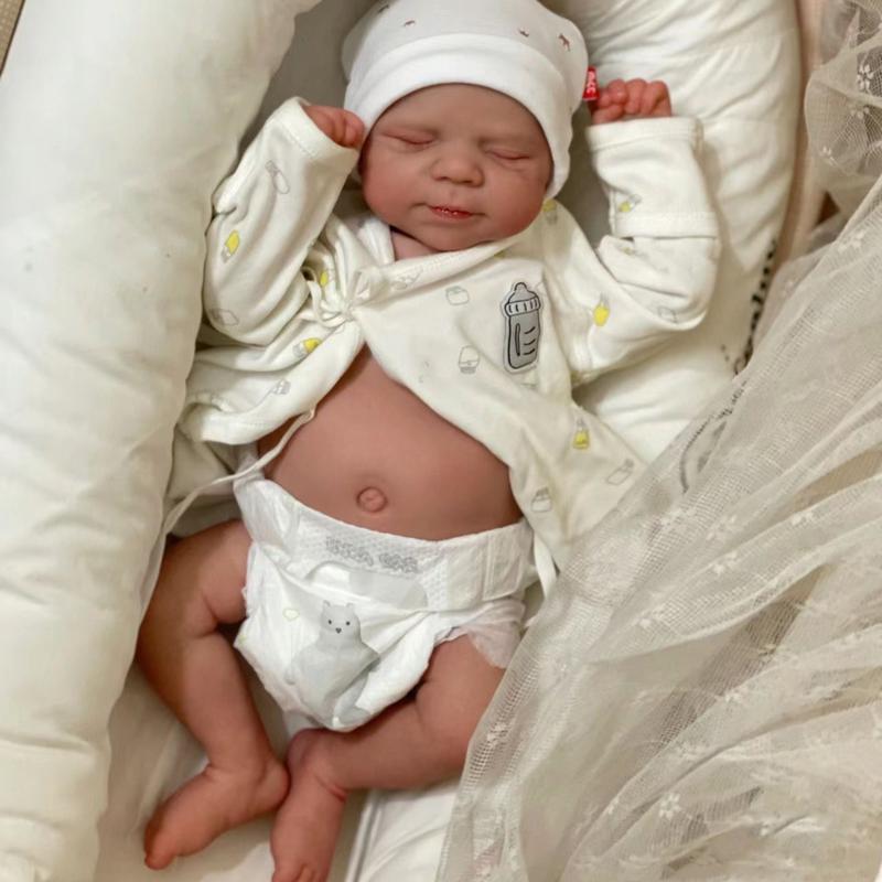 Reborn Baby Dolls Girl Full Body 18inch Realistic Baby Doll Anatomically Correct, Real Baby Doll That Look Real Life Reborn Dolls with Accessories